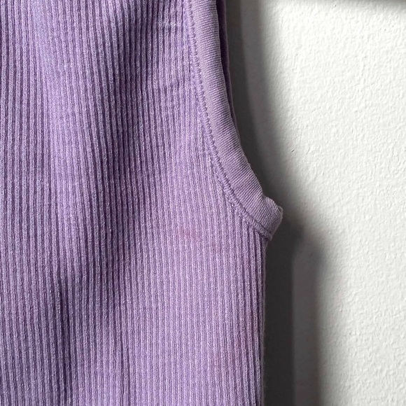 Lavender Adika twist-front top, size M - Picture 3 of 4